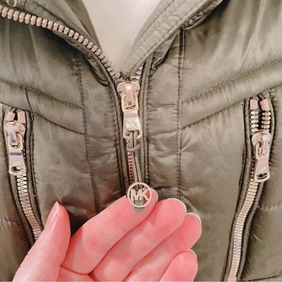 Michael Michael Kors Green Animal Print Jacket Size 3X - Picture 4 of 15